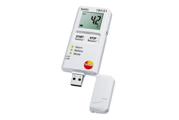 دیتالاگر دما و رطوبت تستو مدل Testo 184-G1( دارای اتصال USB)